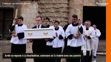 Du blanc et le sourire de son papa Colomban : l'ultime voyage du petit Emile s'est achevé sous le signe de l'espoir