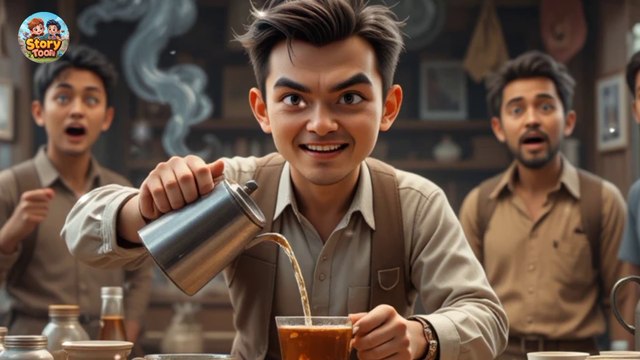لالچی چائے والا की लालच भरी कहानी | Greedy Chaiwala Animated | Moral Lesson | Urdu/Hindi Story Toon