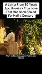 A Letter From 50 Years Ago Unveils a True Love That Has Been Sealed For Half a Century