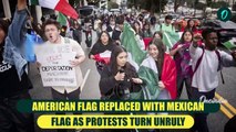 Blood on Streets: Teen stabbed at anti-Trump protest, Mexico Flags Raised—