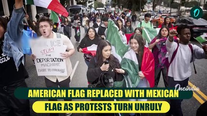 Blood on Streets: Teen stabbed at anti-Trump protest, Mexico Flags Raised—"This is Biden’s America"