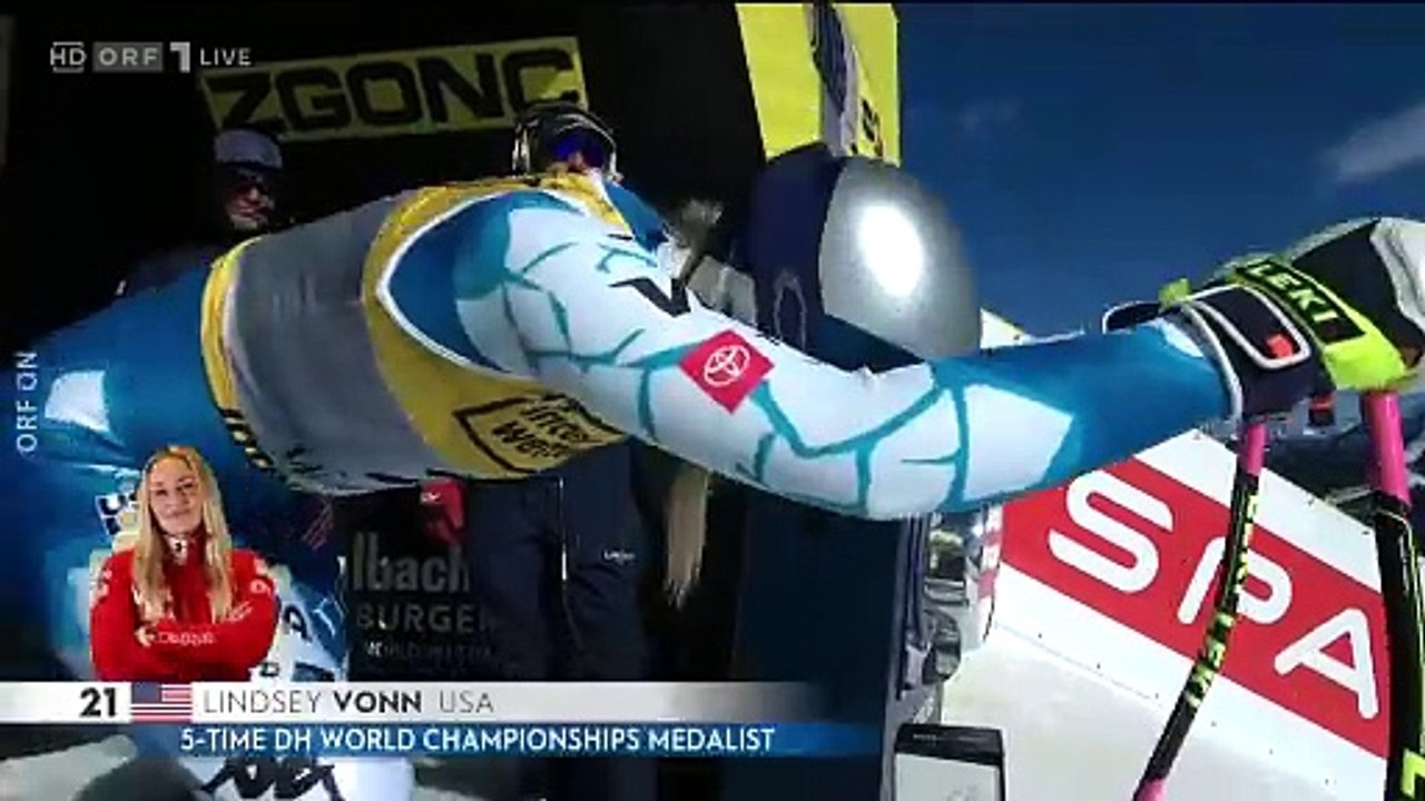 Lindsey Vonn - Saalbach Ski WM Downhill