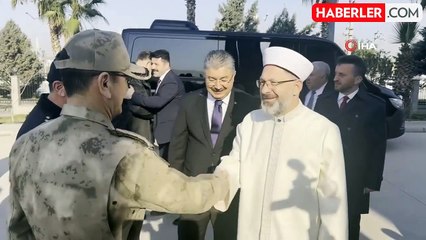 Diyanet İşleri Başkanı Erbaş Osmaniye'de Valiliği Ziyaret Etti