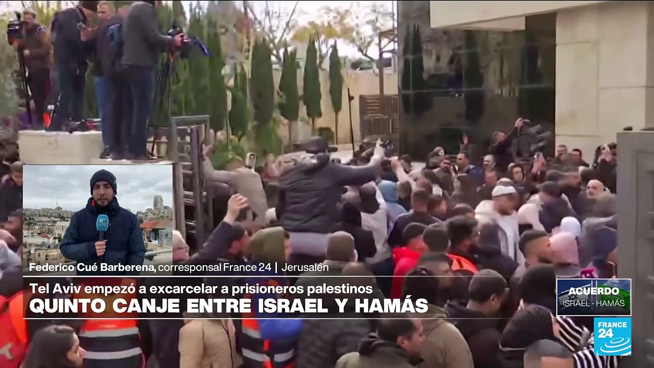 Informe desde Jerusalén: en quinto canje, Hamás liberó a 3 rehenes e Israel a 183 presos palestinos