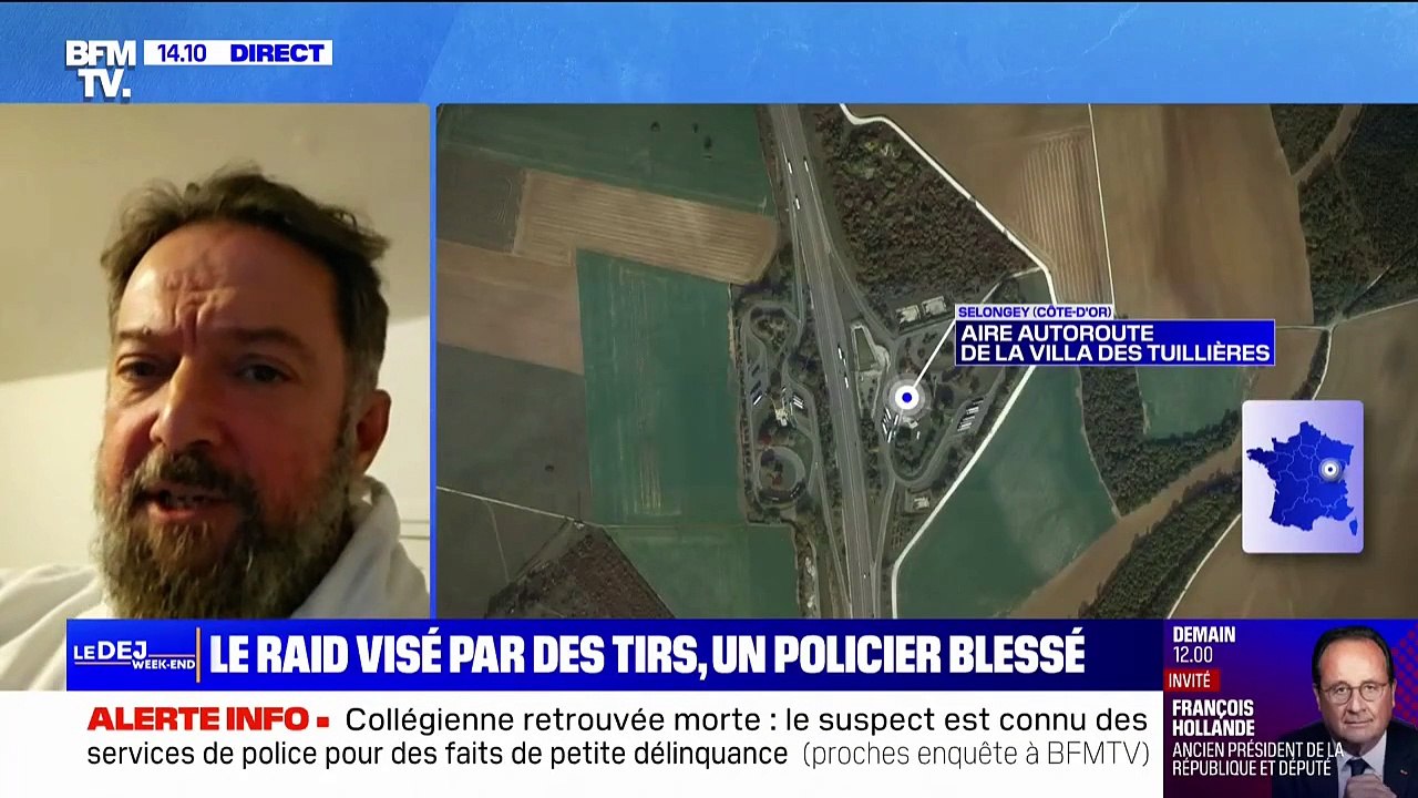 "Ces collègues prennent des risques incroyables au quotidien": Vincent Hergott (responsable RAID Alliance Police) revient sur cet équipage du RAID visé par des tirs en Côte d'Or