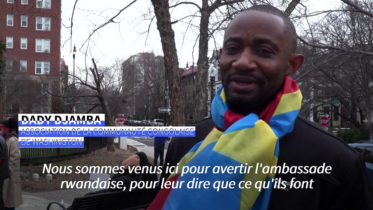 États-Unis: manifestation à Washington contre le conflit en RDC