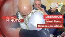 Israel libera a secuestrados palestinos
