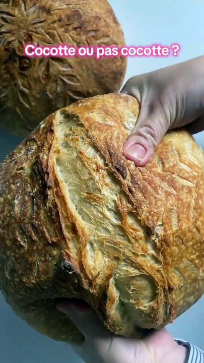 Je ne sais pas ce qu’il s’est passé pour le premier pain… il était quand même très bon et SyLevain a fait du bon boulot ☺️ #levain #sourdough #painaulevain #sourdoughbread