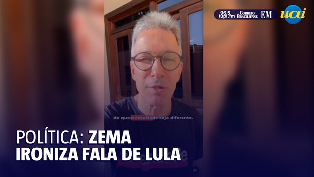Zema ironiza fala de Lula sobre evitar alimentos caros