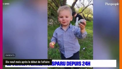Marie et Colomban, les parents du petit Emile, arrivent avec leurs deux autres enfants à la cérémonie ouverte au public