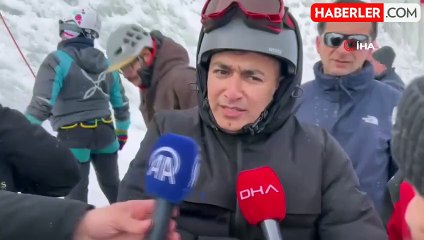 Türkiye Buz Tırmanışı Şampiyonası Erzurum'da Başladı