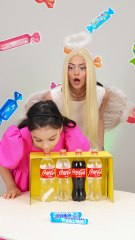 Mentos Soda Challenge! Who Will Be Unlucky? 😱🥤#123go