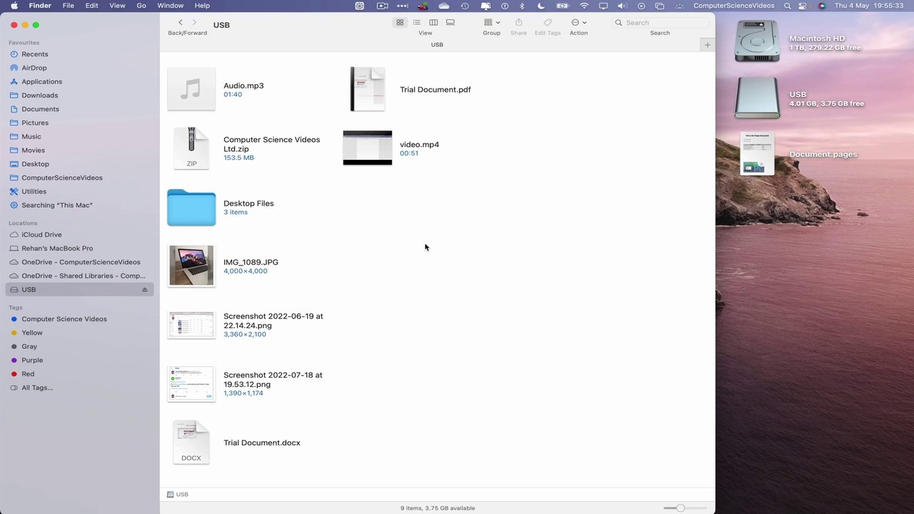 How to SAFELY Eject a USB On the Finder Application Using a Mac - Basic Tutorial | New
