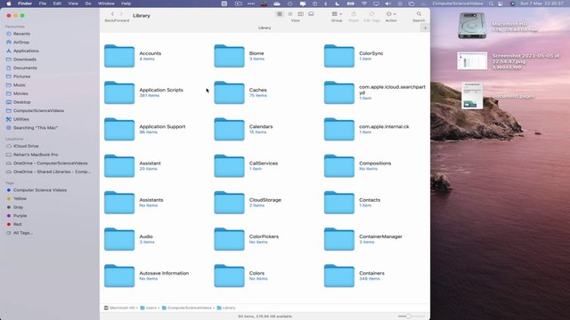 How to ACCESS the Library Folder On the Finder Application Using a Mac - Basic Tutorial | New