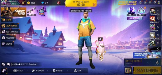 Garena free fire battle royale
