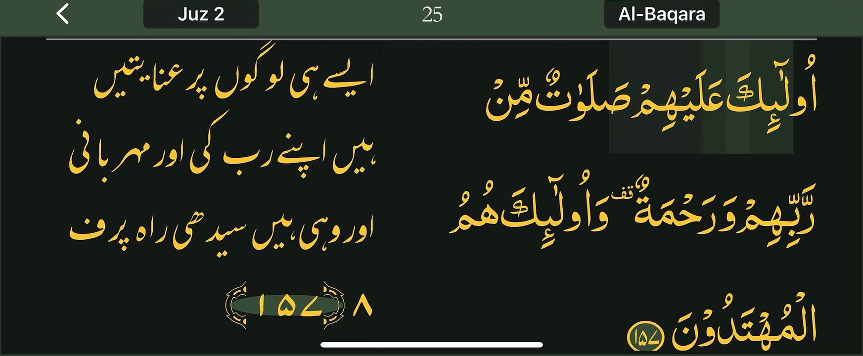 Read Qur’an everyday with naziaqaiser - Surah albakara verse , 157, 158, 159,  -
