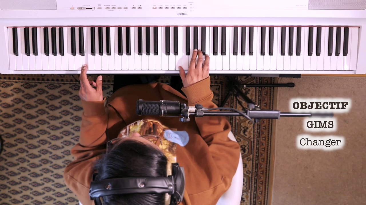 PIANO FACILE // GIMS - CHANGER