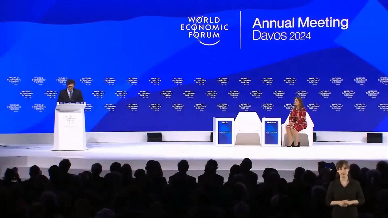 [Javier Milei] World Economic Forum 2024