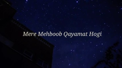 Mere Mehboob Qayamat Hogi _ Arijit Singh _  Ai Cover