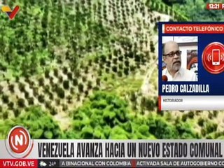 Pedro Calzadilla: La línea que nos une es la lucha constante y sostenida del pueblo venezolano
