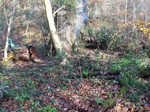 Solo Winter Camping – Surviving a Night in the Snowy Mountains ❄️🏕️ #viralvideo #emergencyshelter