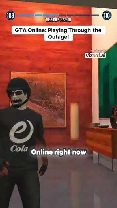 GTA Online_ Playing Through the Outage!