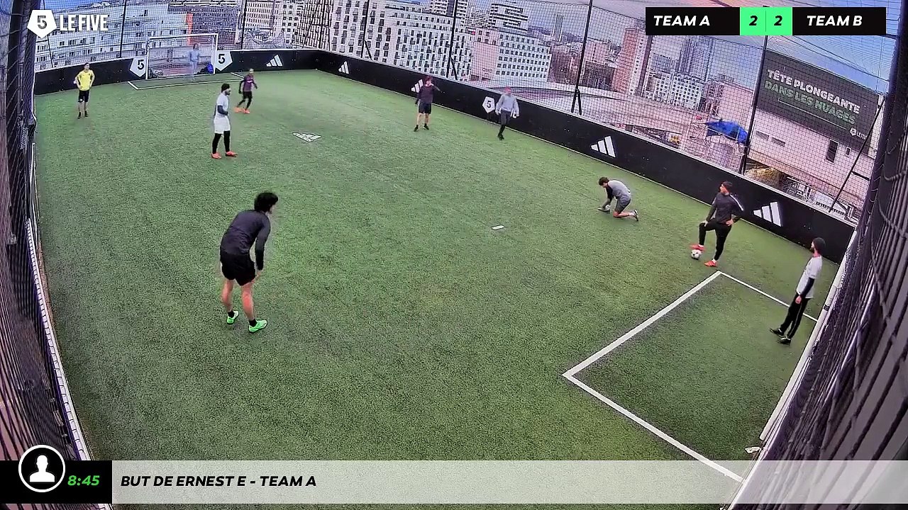 But de Ernest E - Team A