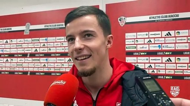 AC Ajaccio - EAG (0-3) : Théo Le Bris double buteur après la victoire à Ajaccio