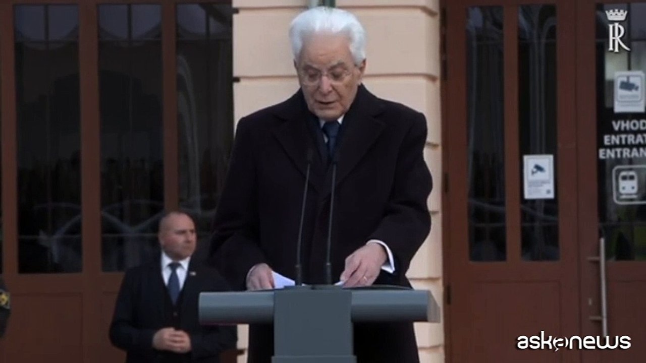 Ue, Mattarella: Nova Gorica e Gorizia indicano la via del vero progresso