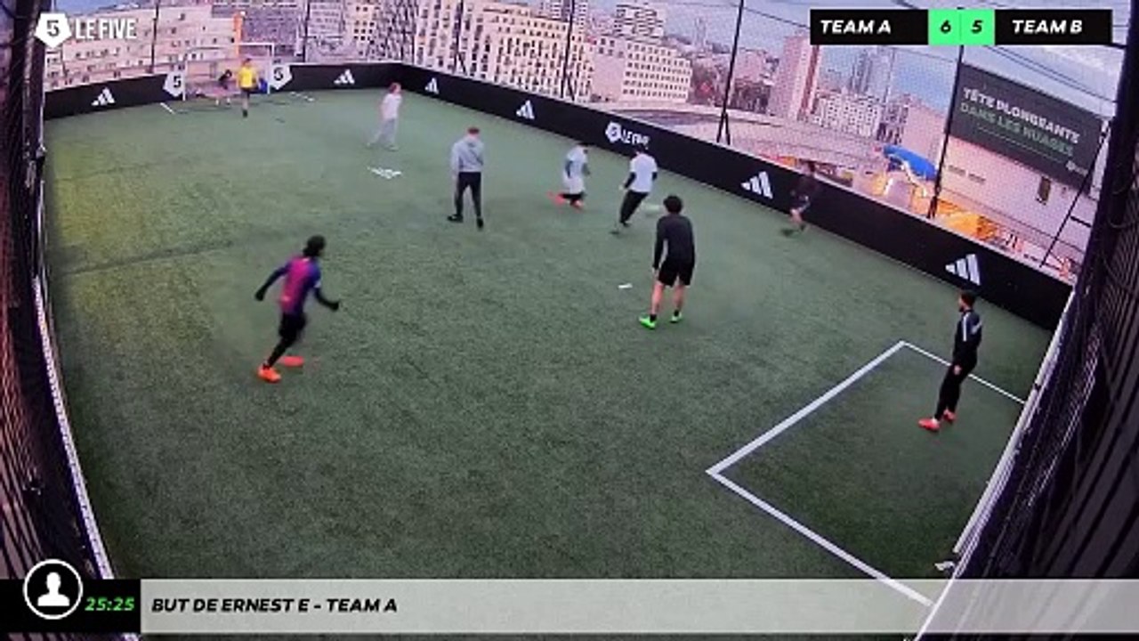 But de Ernest E - Team A