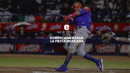 Dominicana apaga la fiesta mexicana en la serie del caribe 2025