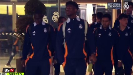 El Madrid ya va al Bernabéu para el derbi