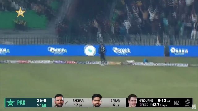 Fakhar Zaman is on Fire 🔥 _ Pakistan vs New Zealand _ 1st ODI _ Tri-Nation Series 2025 _ PCB _ M3J1K