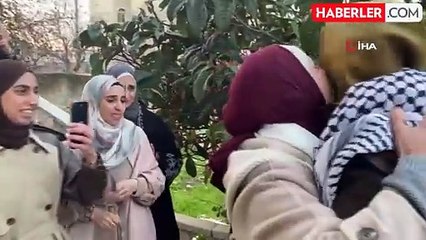Serbest Bırakılan Filistinli Daoud Manasra Ailesiyle Buluştu