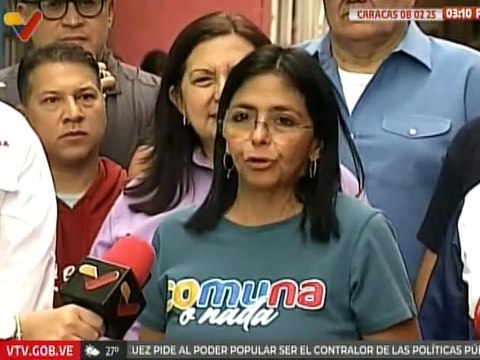 Vpdta. Delcy Rodríguez: Los 6 gabinetes comunales direccionarán los recursos de inversión social
