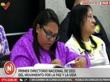 Movimiento por la Paz y la Vida realiza primer Directorio Nacional 2025