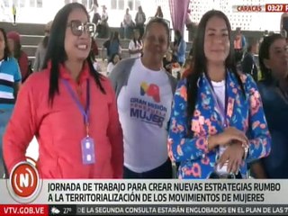 Movimiento de Mujeres “Josefa Joaquina Sánchez” realiza encuentro nacional en Caracas