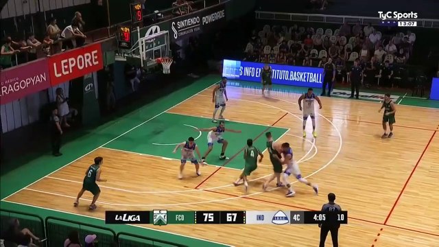 Ferro-Independiente de Oliva Liga Nacional de Básquet 2024-25