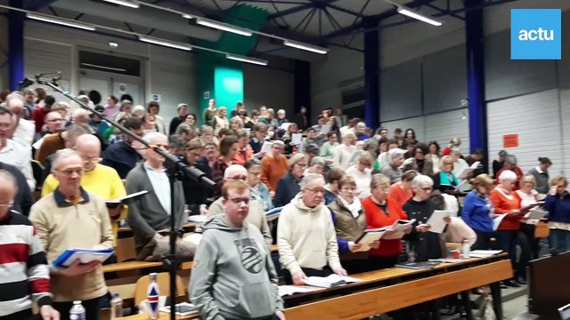 En Sarthe, 350 choristes vont chanter Céline Dion