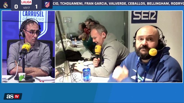 Gol de Mbappé Real Madrid 1 Atlético 1 Carrusel Deportivo