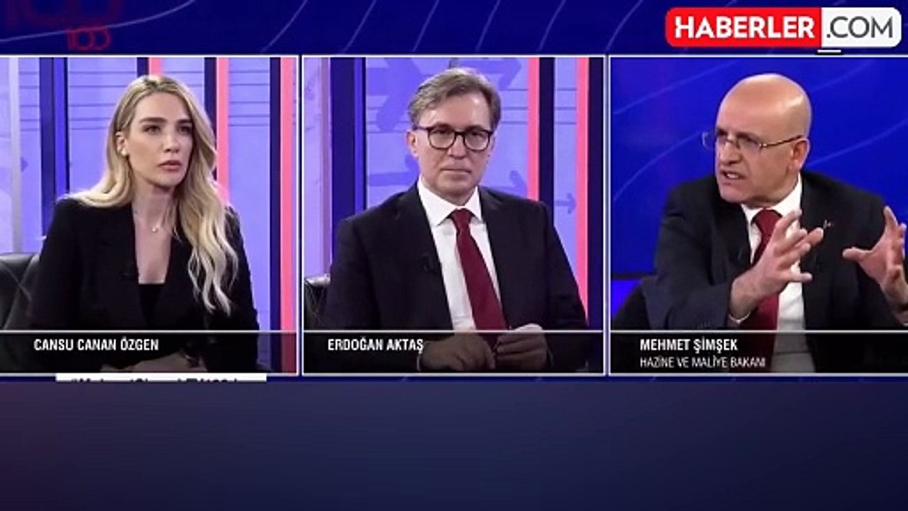 Mehmet Şimşek: Bütçe faize gidiyor demek için ya kötü niyetli olmak ya da rakamlara bakmamak lazım