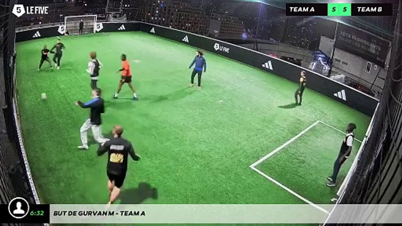 But de Gurvan M - Team A