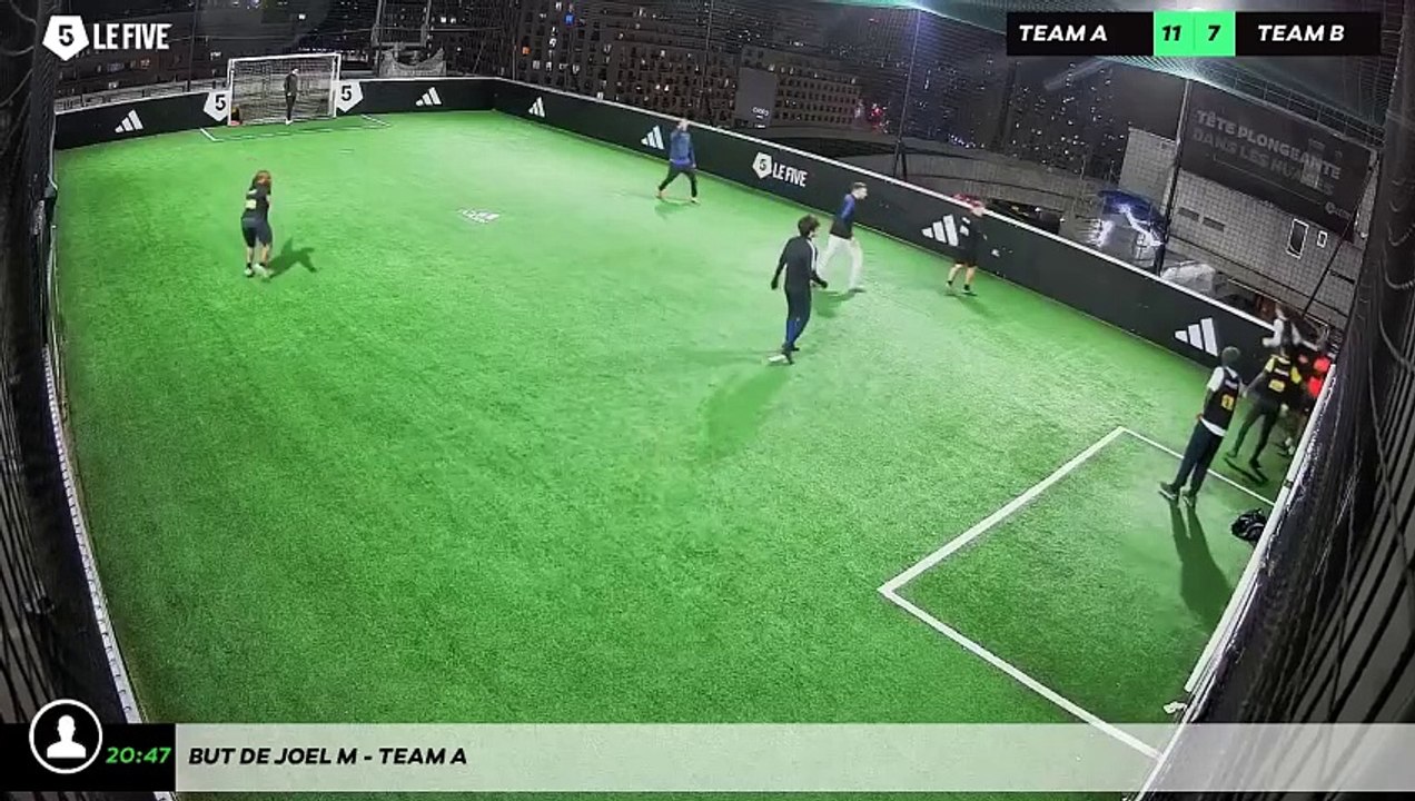 But de Joel M - Team A