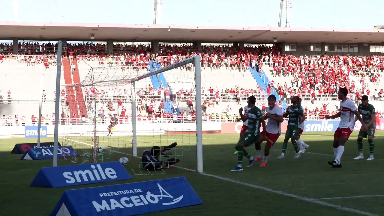 CRB 5 x 0 Coruripe: assista aos gols e aos melhores momentos da partida