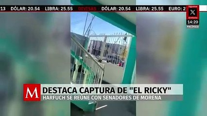 Harfuch destaca detención de ‘El Ricky’; asegura que tiene repercusión positiva para tres estados