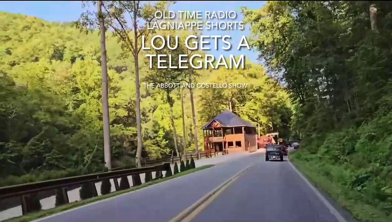 Old Time Radio Lagniappe Shorts - Lou Gets a Telegram (The Abbott and Costello Show)