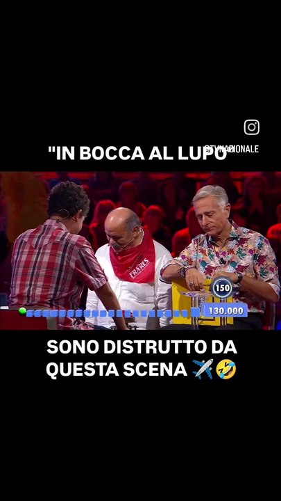 in bocca al lupo