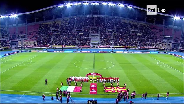 European Qualifiers 2018 - North Macedonia vs. Italy - 1.Half