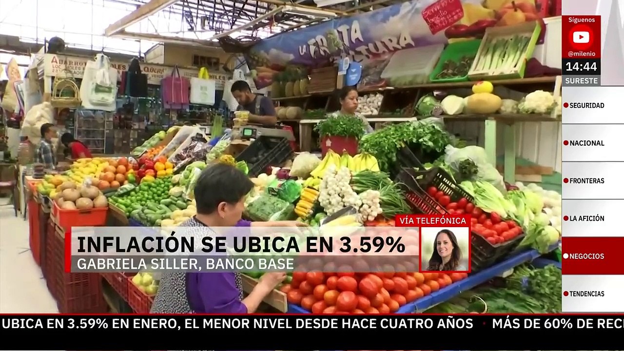 Inflación podría seguir desacelerando; remesas se verán afectadas: Gabriela Siller