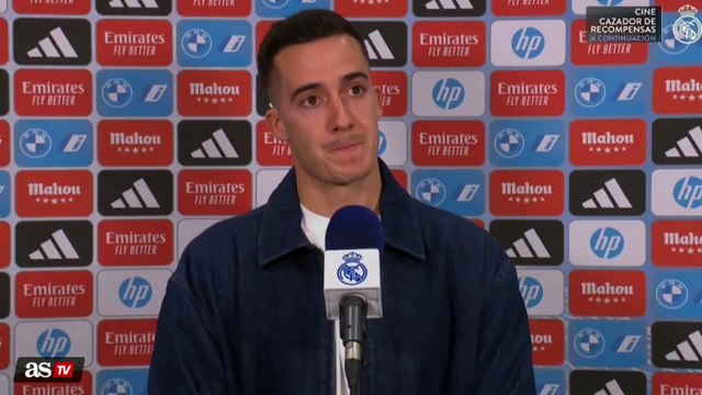 Zona mixta Lucas Vázquez